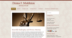 Desktop Screenshot of dennamiddleton.com